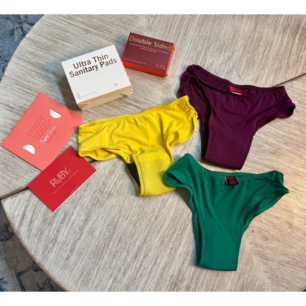 Ruby Love teen Period Underwear Multipack hipster XS